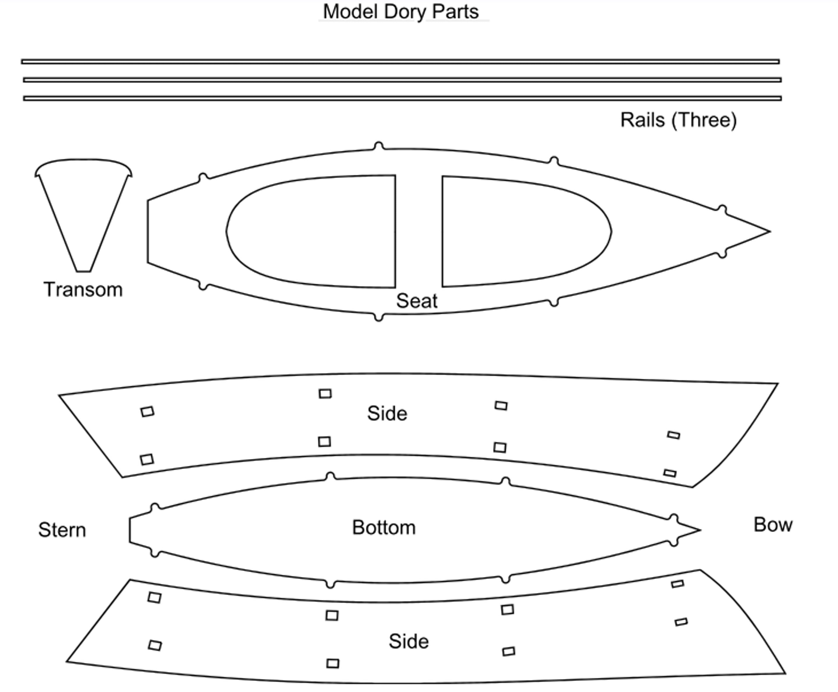 CLC Simple Model Dory Kit for Beginners