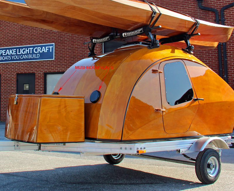 Teardrop Camper Mushroom Vents