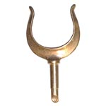 Oarlocks - Traditional Bronze Horn (pair) Thumbnail