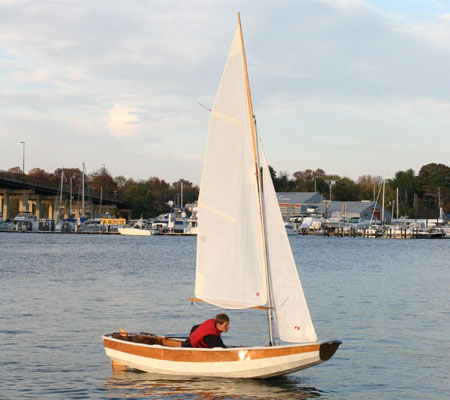 Passagemaker Dinghy sailing
