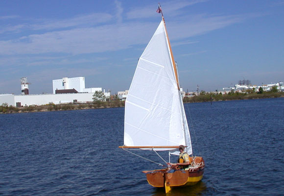 Passagemaker Dinghy built by David B.