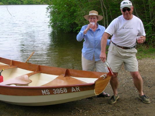 Passagemaker Dinghy built by Richard G.