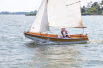 Passagemaker Dinghy with a Sloop sailing rig, seen sailing Crab Alley, Eastern Chesapeake Bay Thumbnail