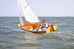 Passagemaker Dinghy with a Sloop sailing rig, seen sailing Crab Alley, Eastern Chesapeake Bay Thumbnail