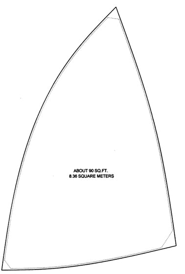 PocketShip Cruising Spinnaker