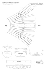 Layout of the planks on the Eastport Ultralight Dinghy Thumbnail