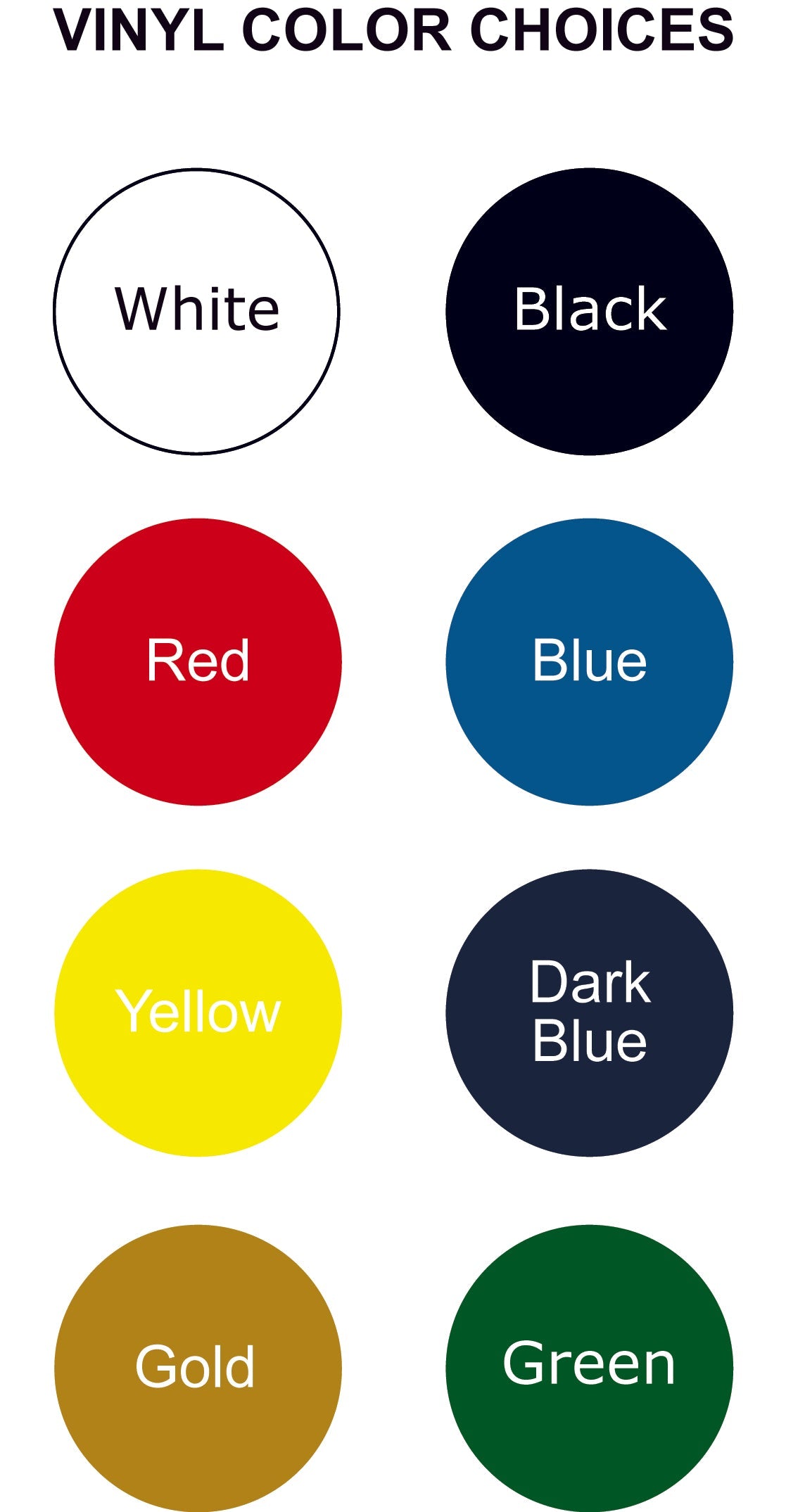 Custom Vinyl Boat Lettering - Dark Blue
