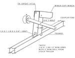 Winch Post  w/ Caps - by Trailex Thumbnail