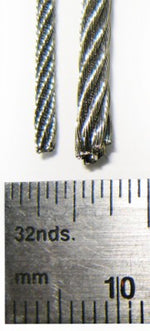 Wire Rope, Rudder Cable, Stainless Steel Thumbnail