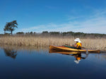 Designer Eric Schade takes a Wood Duck 10 kayak for a spring paddle in Maine Thumbnail
