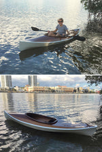 Two views of his Wood Duck 10 kayak from Paul M. Thumbnail