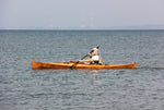 A man paddling a Wood Duck 14 kayak on the Chesapeake Bay near Annapolis Thumbnail