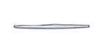 Profile view plan of the Aleutesque kayak designed by Nick Schade. Thumbnail