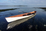 An Annapolis Wherry built by Kent Z. floating near the shore of Rat Island, Washington Thumbnail