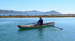 Kwei U. rowing his Annapolis Wherry on San Francisco Bay Thumbnail
