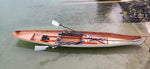 A freshly launched Annapolis Wherry built by Miguel C. in Switzerland Thumbnail