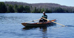 Russ P. rowing his Annapolis Wherry Thumbnail