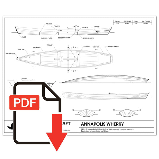 Annapolis Wherry Study Plans - Emailed PDF