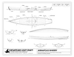 Preview of the Study Plans for the Annapolis Wherry rowboat. Thumbnail