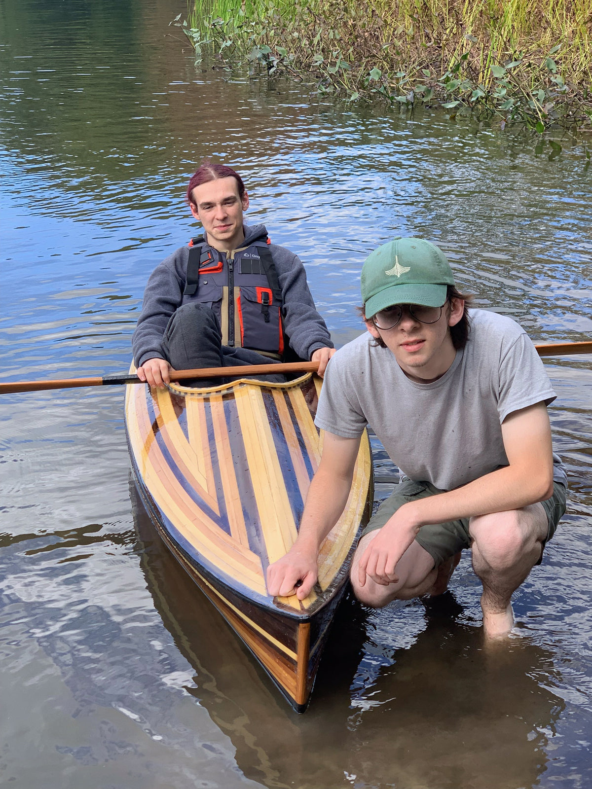 Little Auk 11 built by Niam R. with help from his grandfather. 