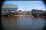 Bevin's Skiff wooden boat kits launched at a CLC Family Boatbuilding event Thumbnail