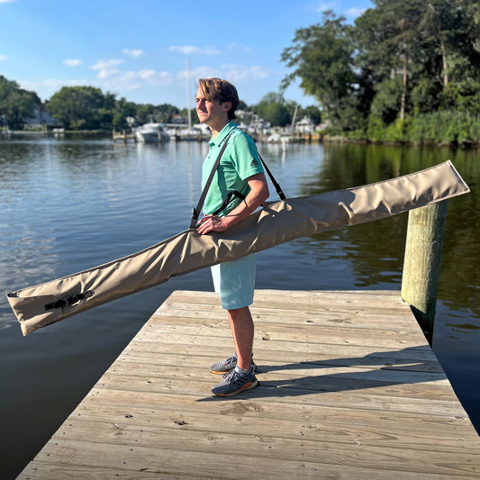 Canvas Oar Bag with shoulder strap