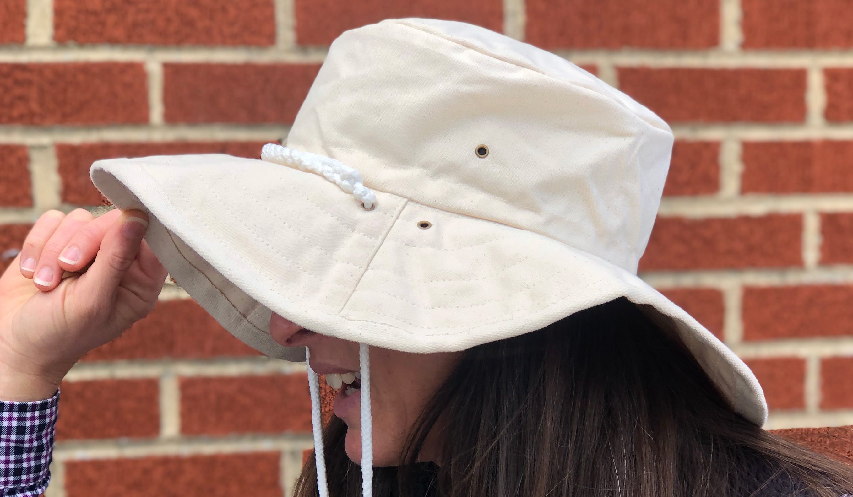 Canvas Sun & Rain Hat