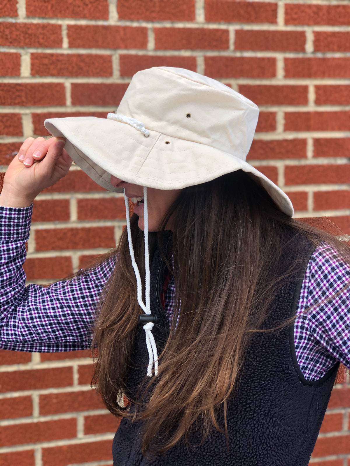 Canvas Sun & Rain Hat