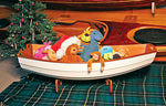 CLC Cradle Boat Kit filled with stuffed animals. Thumbnail