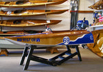 Custom Vinyl Boat Lettering - Dark Blue Thumbnail