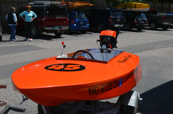 Cocktail Class Racer ORANGE CRUSH was built by John W.