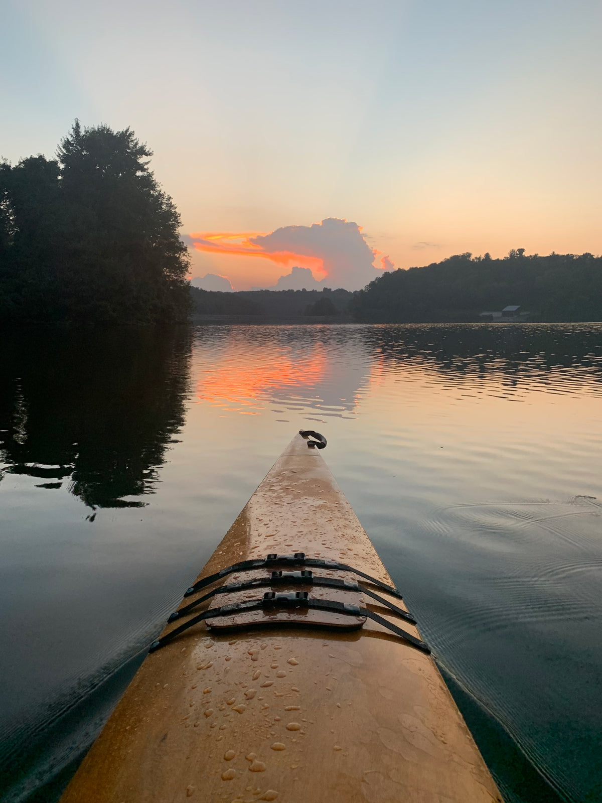 Chesapeake 16 at sunset, built by Tim Y.