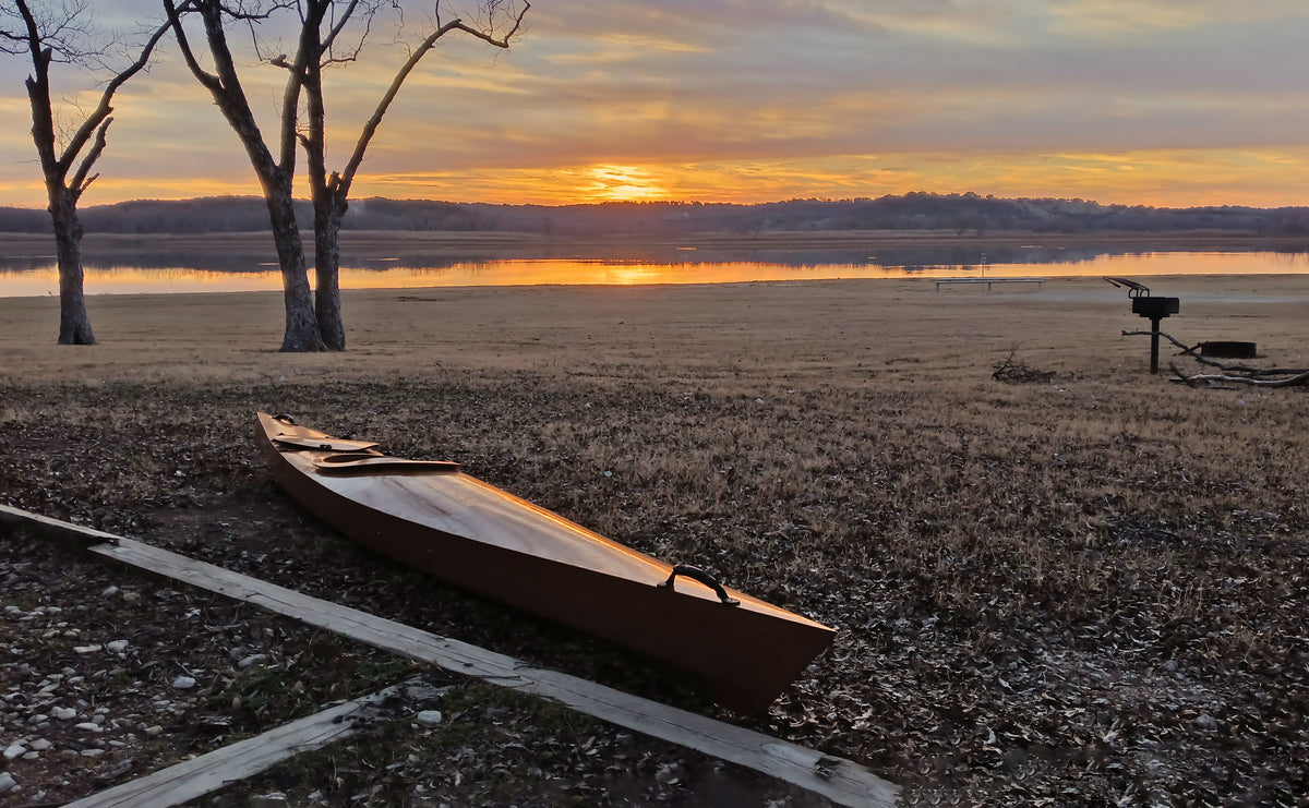 Chesapeake 16LT on Plowman Creek, Lake Whitney, TX. Built by Gary N.