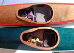 Cockpits of two Chesapeake 14 wooden kayaks Thumbnail