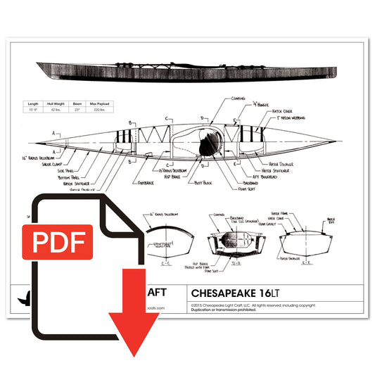 Chesapeake 16LT Study Plans - Emailed PDF
