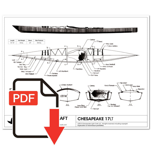 Chesapeake 17LT Study Plans - Emailed PDF