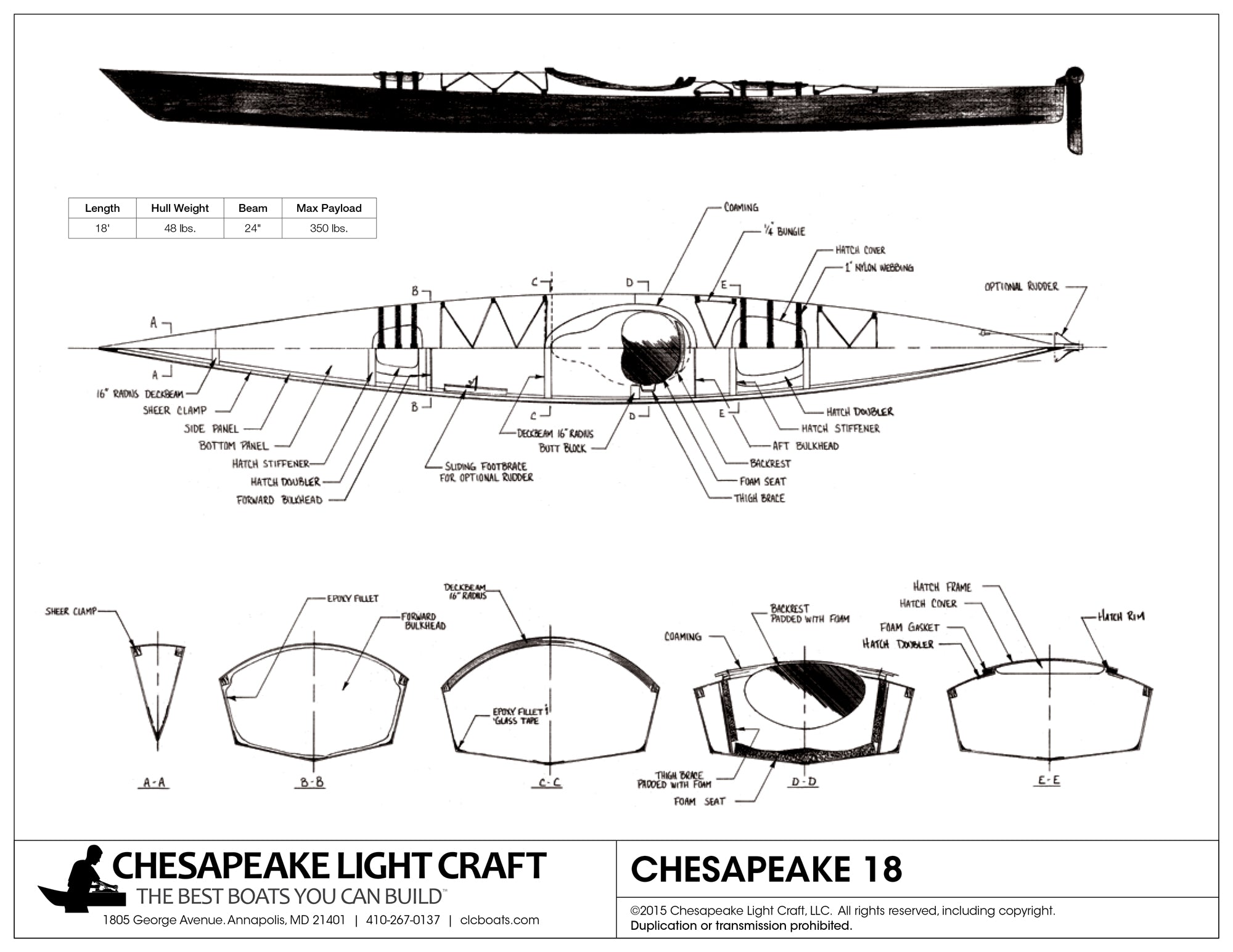 Chesapeake 18 Study Plans page 1