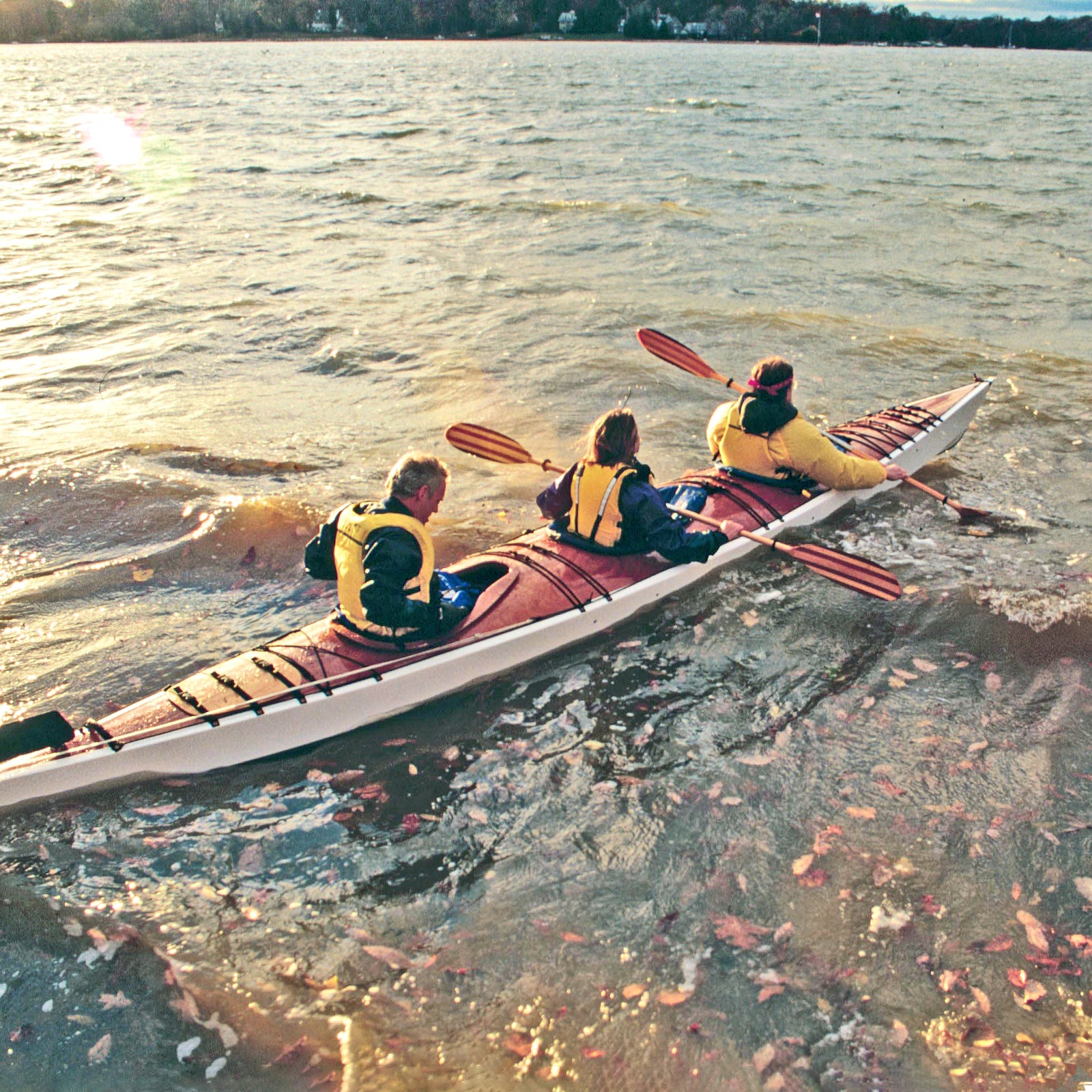 Chesapeake Triple Kayak Wooden Boat Kit