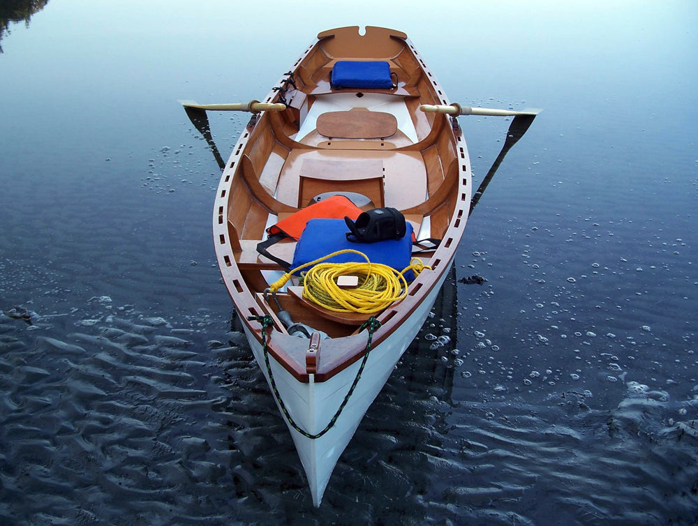 Chester yawl ready to go for a row. Want to come?