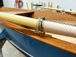 Angled oar sockets and closed oar locks on a Jimmy Skiff II Thumbnail