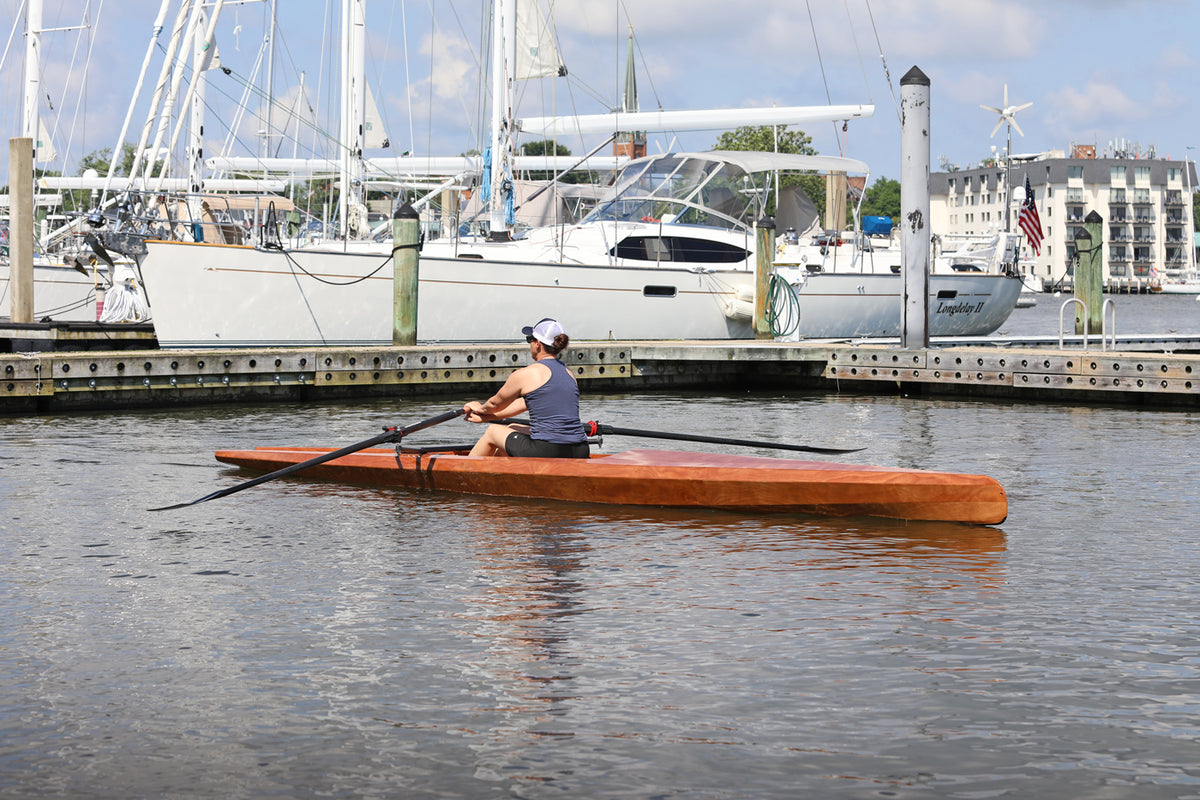 Rowing the Surge Coastal Rower