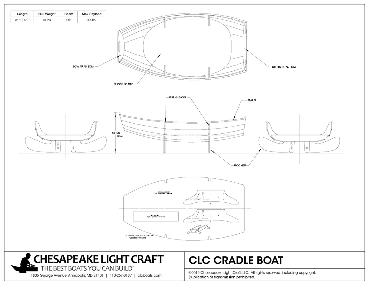 Kayak Canoe SailRig Study Plans page 1