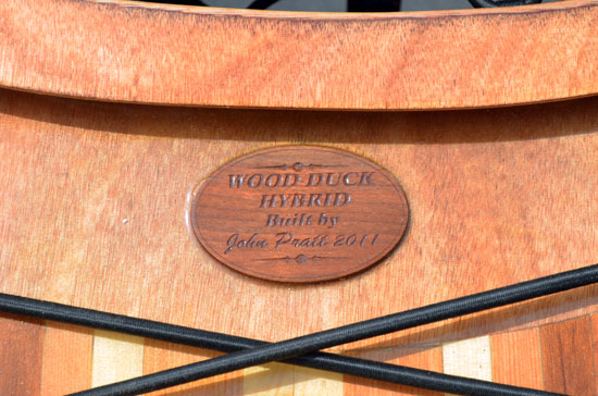 Custom Wood Nameplate - Laser-Cut Inlay/Onlay