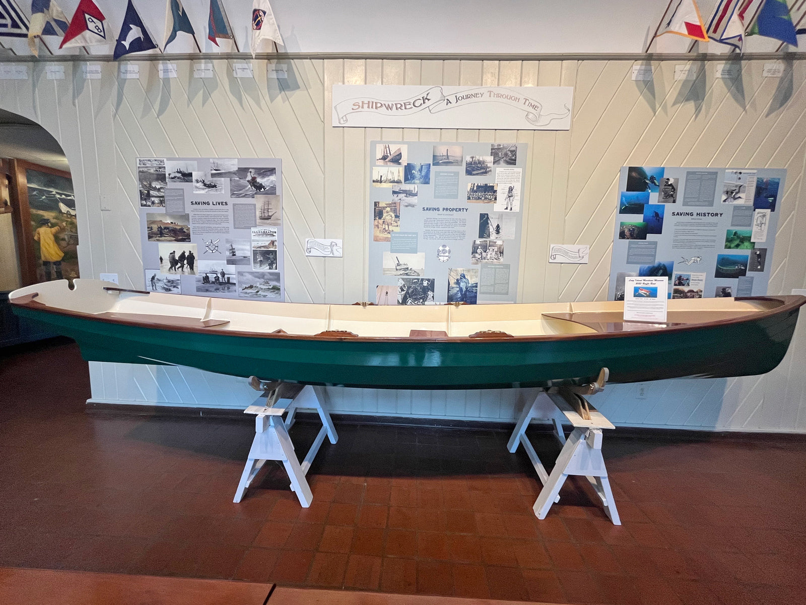 Chester Yawl built by the volunteer team at the Long Island Maritime Museum. Photo submitted by Elizabeth A.