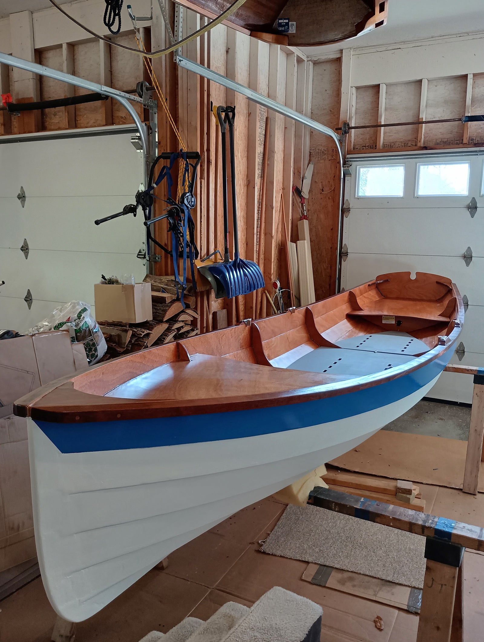 Chester Yawl built by John T. in Oconomowoc, WI.