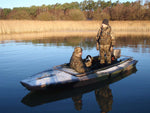 Black Brant III 15 motor boat on a duck hunting expedition. Thumbnail