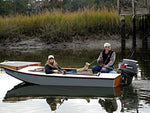 The Cackler 14 is also a great place to fish from. Lots of room in the cockpit to spread out.  Thumbnail