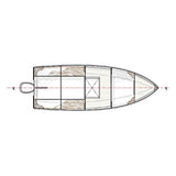 Plan view of Candlefish 16