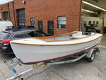 Candlefish 16 casting deck in front of the Chesapeake Light Craft shop Thumbnail