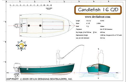 Candlefish 16 Casting Deck - Base Kit
